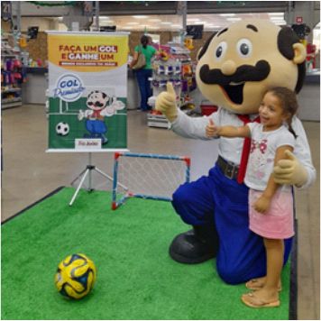 Ações promocionais no varejo e grandes redes promovem a marca Tio João no ponto de venda 